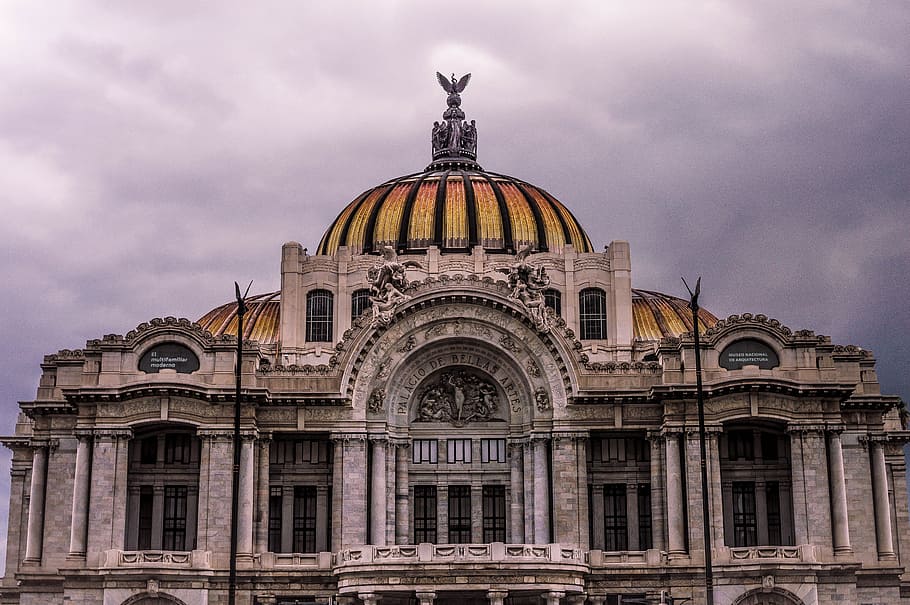 architecture, trip, building, mxdc, mexico city, palacio bellas artes, tourism, mexicodf, built structure, building exterior