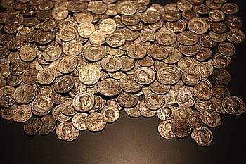 Royalty-free silver-colored coin lot photos free download - Pxfuel
