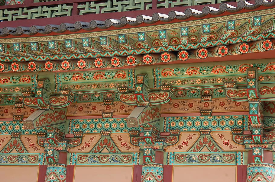 republic of korea, mono, home, glyph, baekje, pattern, art and craft, craft, design, architecture