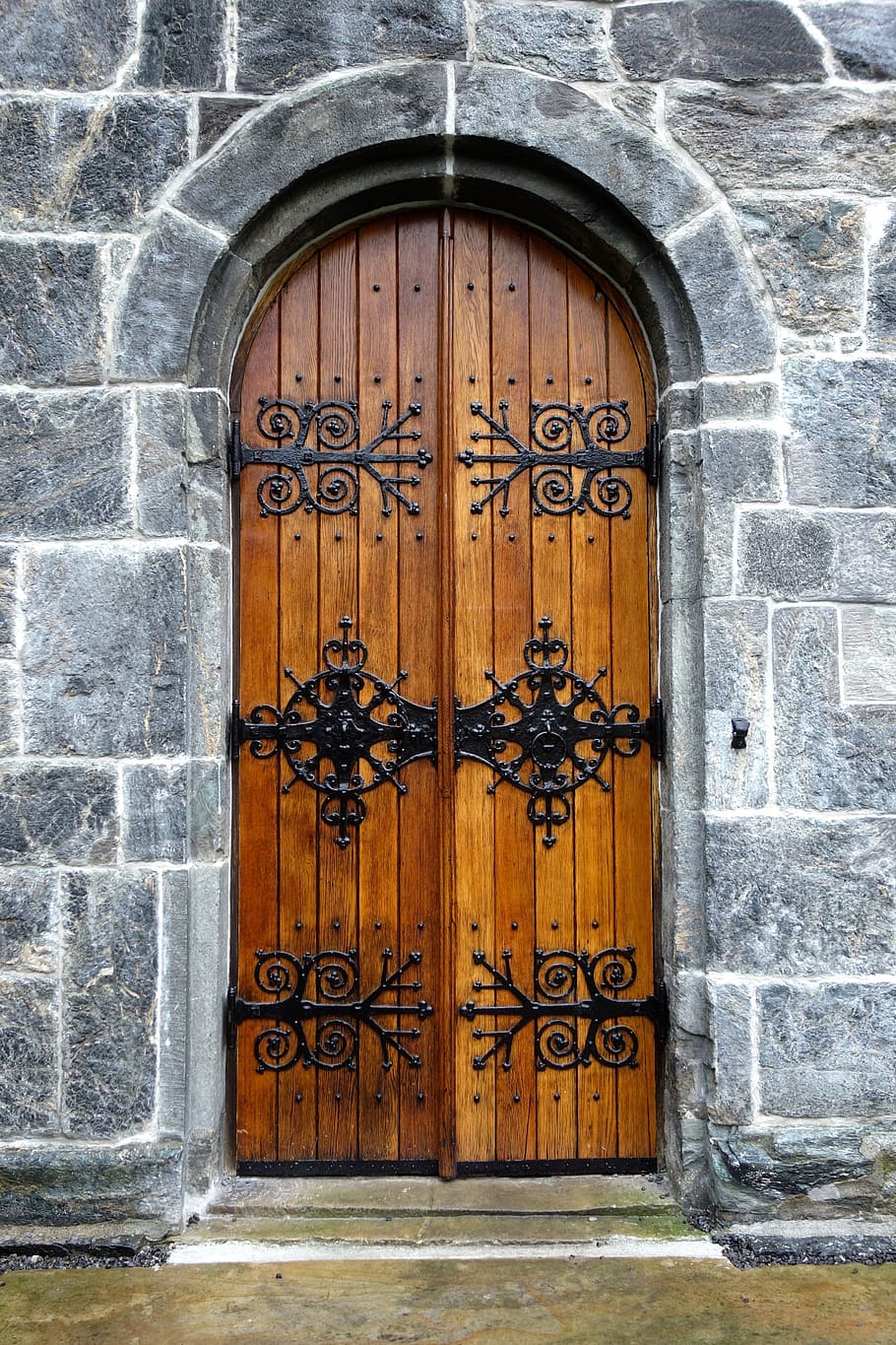 Door, Old, House, Entrance, Input, old door, house entrance, wood, gate, goal