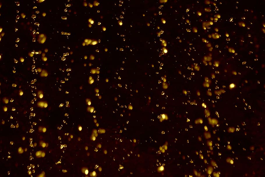 drip, water, background, drop of water, golden, texture, pattern, illuminated, backgrounds, night