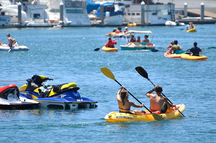 puerto, barcos, puerto deportivo, puerto oceanside, san diego, california, kayaks, motos acuáticas, paseos en bote, diversión