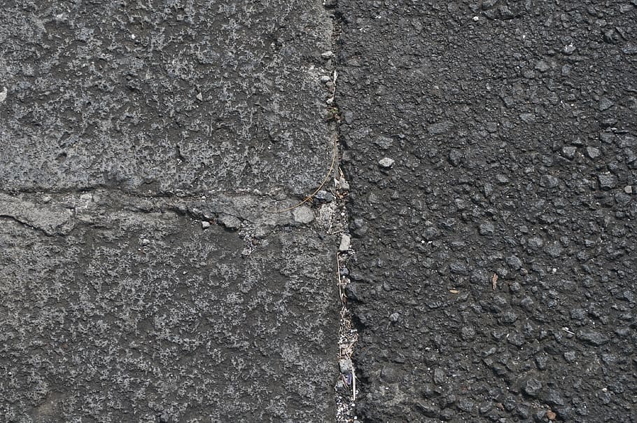 pavimento gris, pavimento, carretera, textura, asfalto, superficie, grunge, piedra, texturizado, fotograma completo