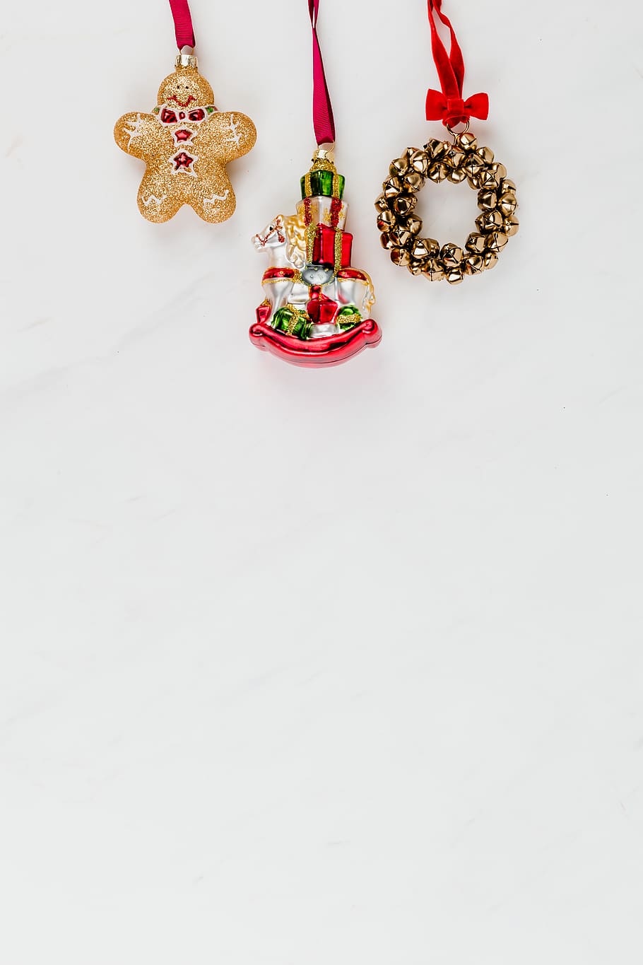 christmas background, copy space, xmas, decor, marble, white marble, gifts, presents, copy, holiday
