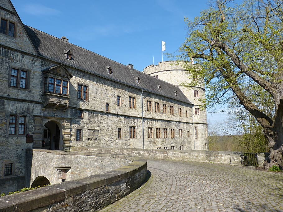 wewelsburg, lower saxony, castle, historically, middle ages, tower, ns, national socialism, castle tower, medieval