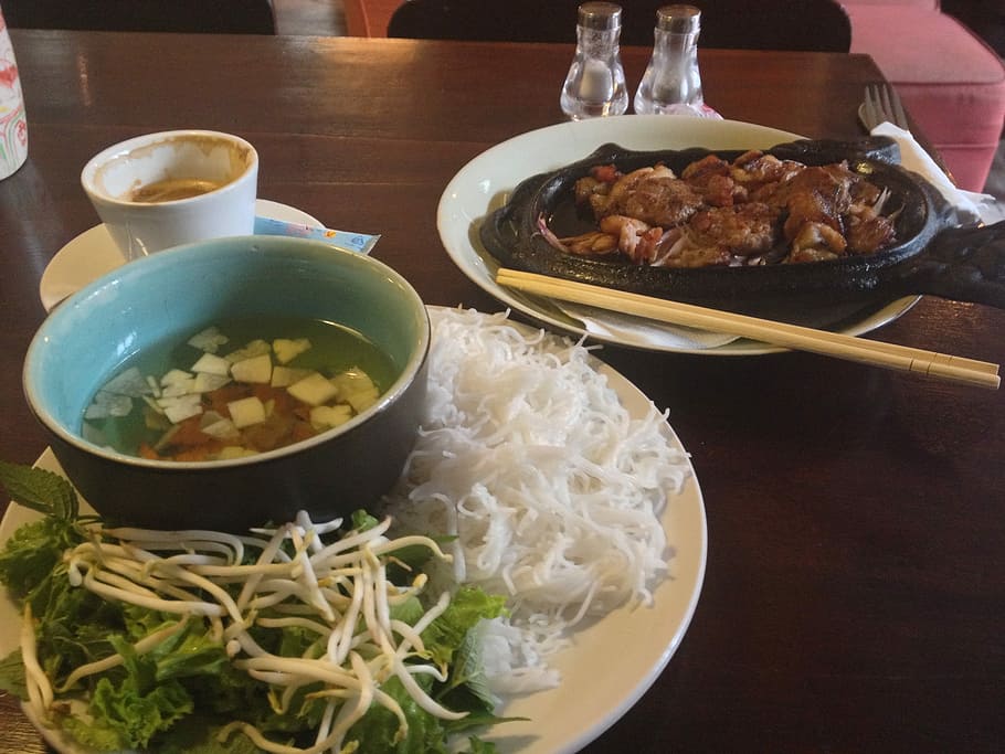 plato de ramen, comida vietnamita, oriental, vietnam, comida oriental, arroz, chino, cultura, gourmet, comer