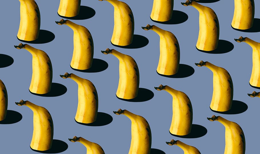 иллюстрация спелый банан, сюрреалистический, тенденция 2016 года, великолепный, таинственный, тайна, сверхъестественное, нереально, чудесным образом, фантастический