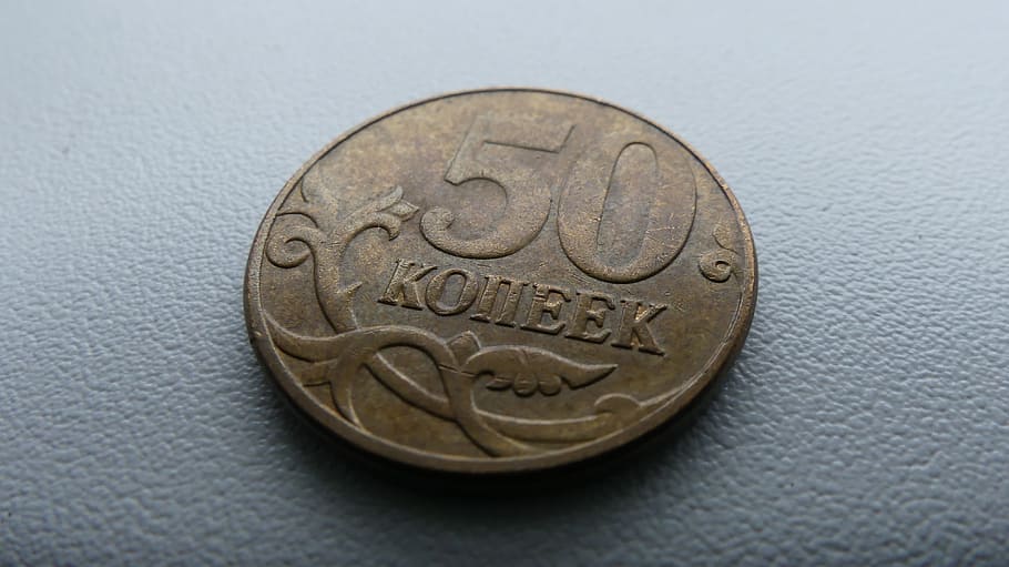 Kopek, Ruble, Money, Salary, Coins, russian, penny, crisis, trifle, wealth