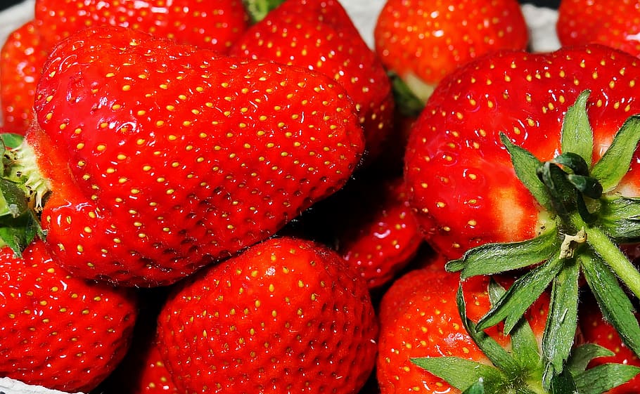 strawberries, fruits, fruit, eat, food, sweet, red, delicious, fresh, vitamins
