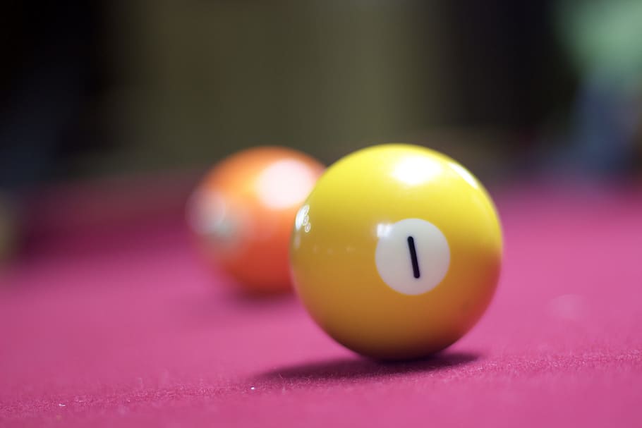 Pool, Ball, Colorful, Number, pool, ball, bill, table, billiard, play, fun