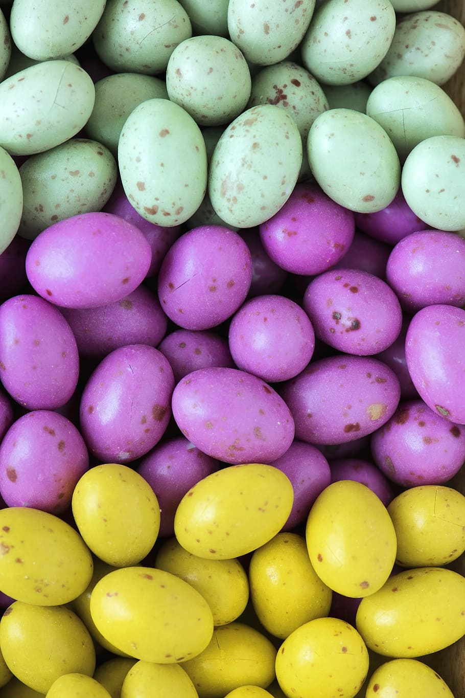 ikat, aneka warna telur, makanan, paskah, desktop, telur, warna, bermacam-macam, latar belakang, bola