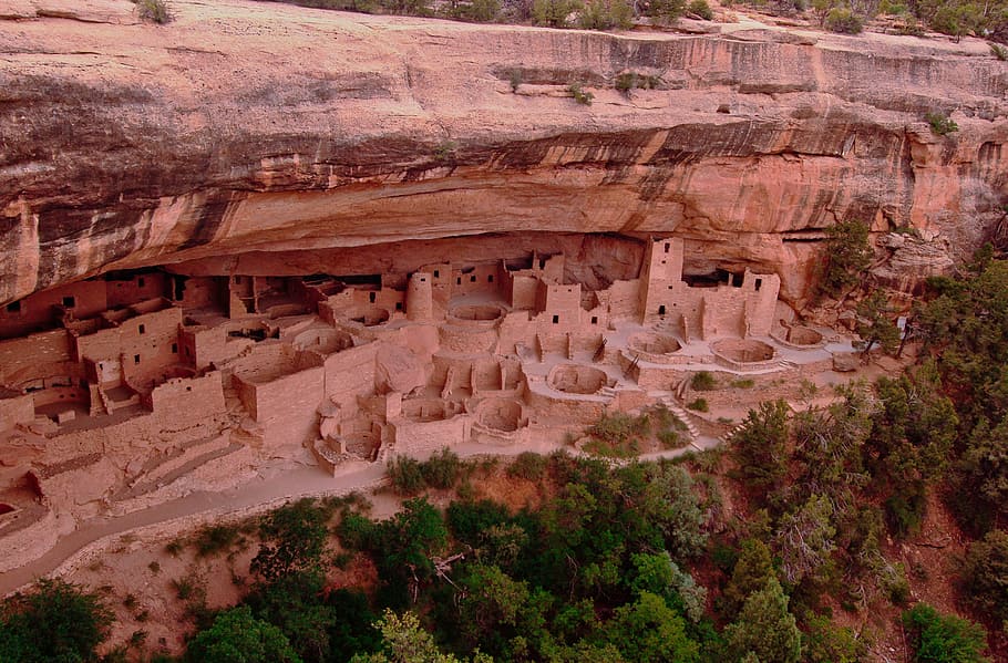 indian, pueblo, cliff, anasazi Ruins, cliff Dwelling, anasazi, north American Tribal Culture, puebloan Peoples, history, pueblo - Built Structure