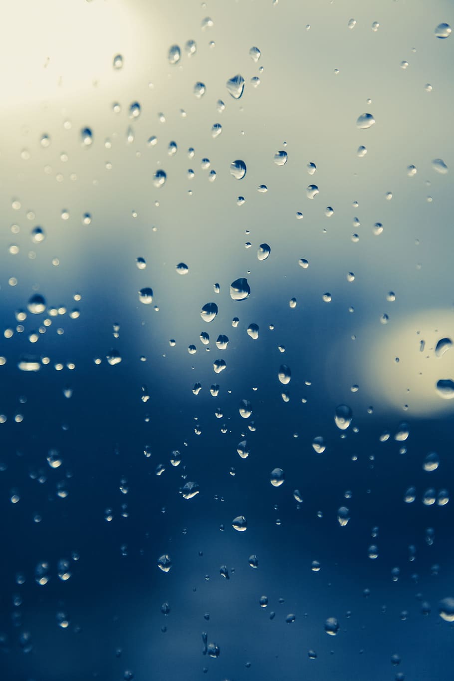 microscope photography, water dews, closeup, water droplets, raindrop, window, rain, drip, beaded, wet