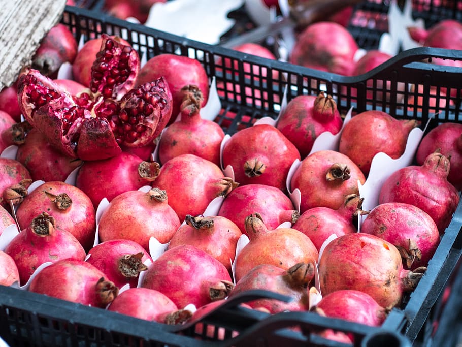 fruit, basket, market, natural, organic, food, ingredient, red, local, fresh