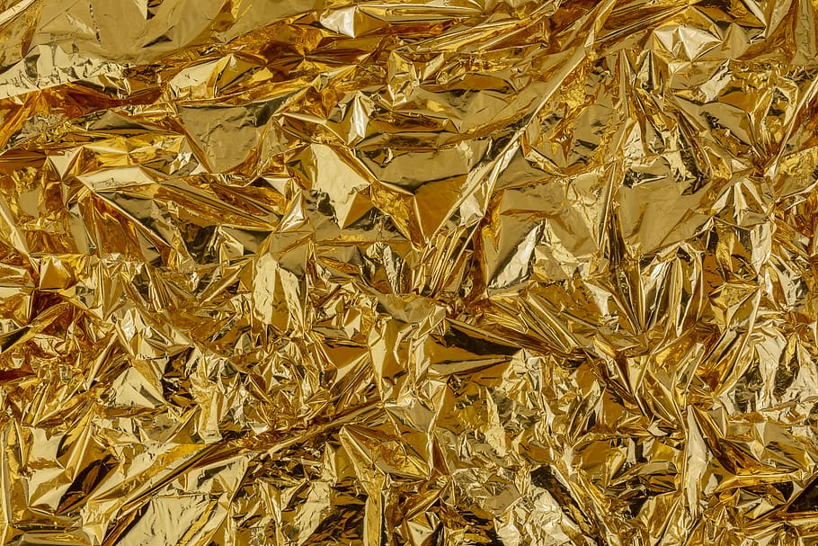 foil background, background, abstract, crumpled, Foil, Texture, Backgrounds, full frame, high angle view, close-up
