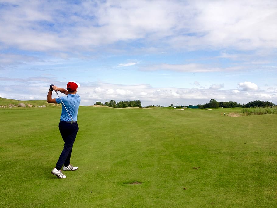 pegolf, lapangan golf, siang hari, bola golf, permainan, golf, permainan golf, hijau, terburu-buru, turnamen golf