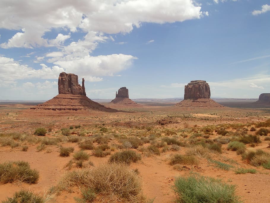 Usa, Desert, Utah, Arizona, Navajo, monument Valley, monument Valley Tribal Park, wild West, north American Tribal Culture, butte - Rocky Outcrop