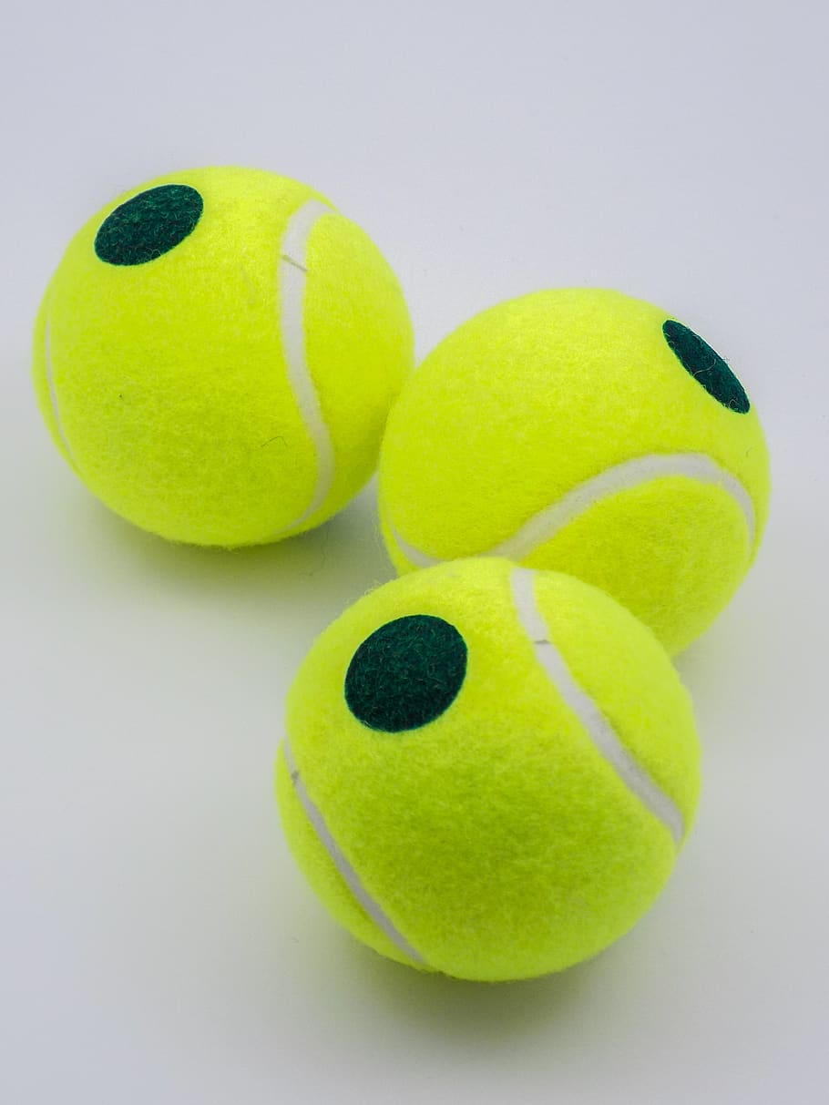 the ball, tennis, sport, yellow, equipment, games, ball, tennis ball, studio shot, indoors
