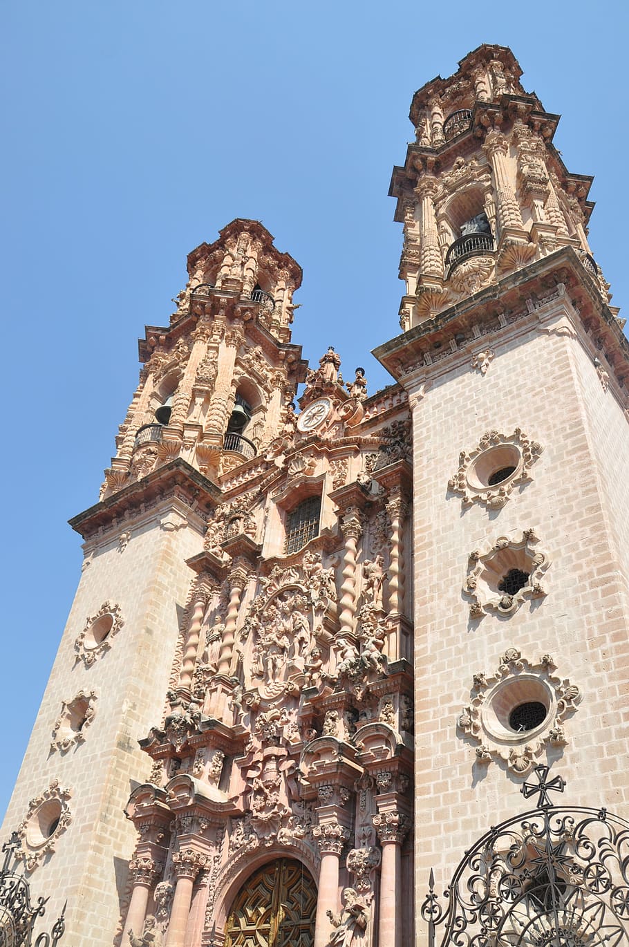 cathedral, mexico, church, architecture, temple, culture, cathedral mexico, tourism, facade, colonial architecture