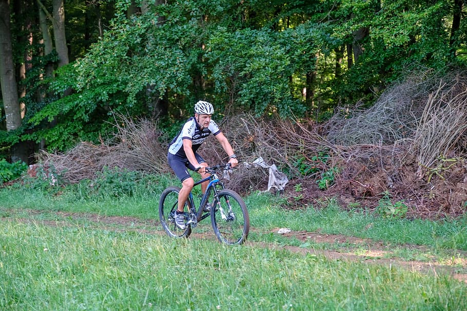 bicicleta de montaña, completamente, mtb, jura maratón, rtf, tecnología, ciclismo, deporte, maduro, motociclista