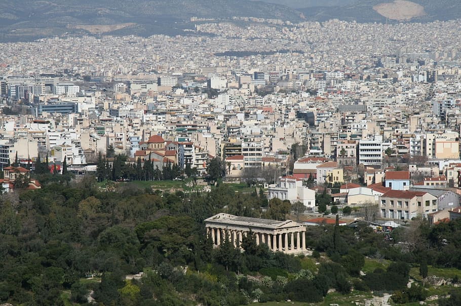 the parthenon, nashville, Athens, Greece, Temple, Arsitektur, kuno, landmark, perjalanan, eropa