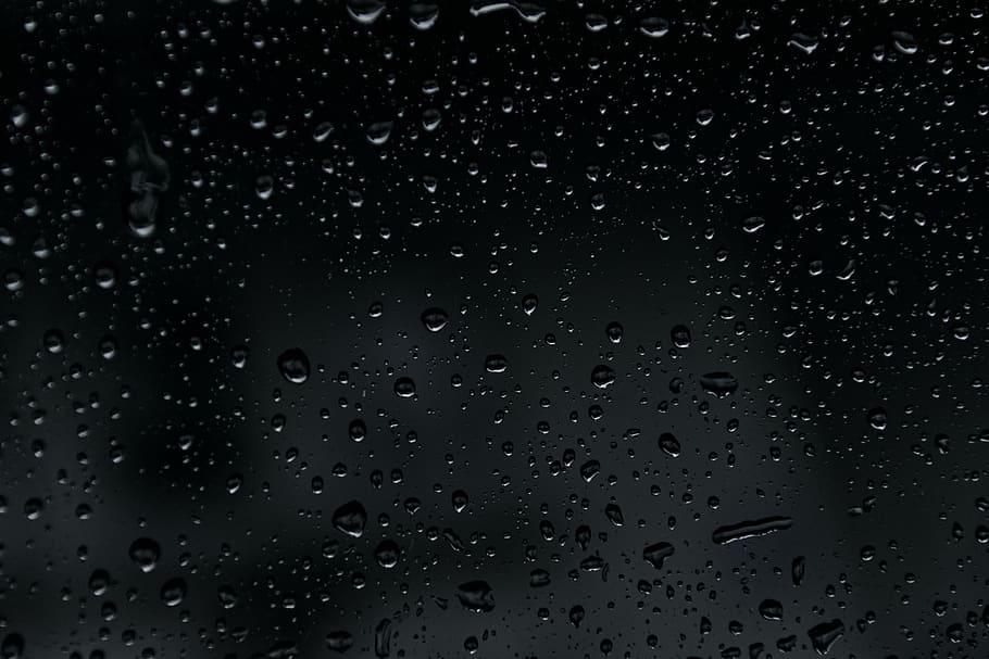 hujan, basah, menitik, cuaca, titisan hujan, Latar Belakang, alam, permukaan, cair, jendela