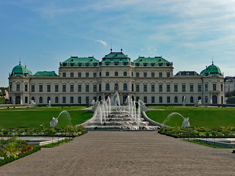 belvedere palace, vienna, austria, palace, places of interest, building, architecture, culture, history, belvedere
