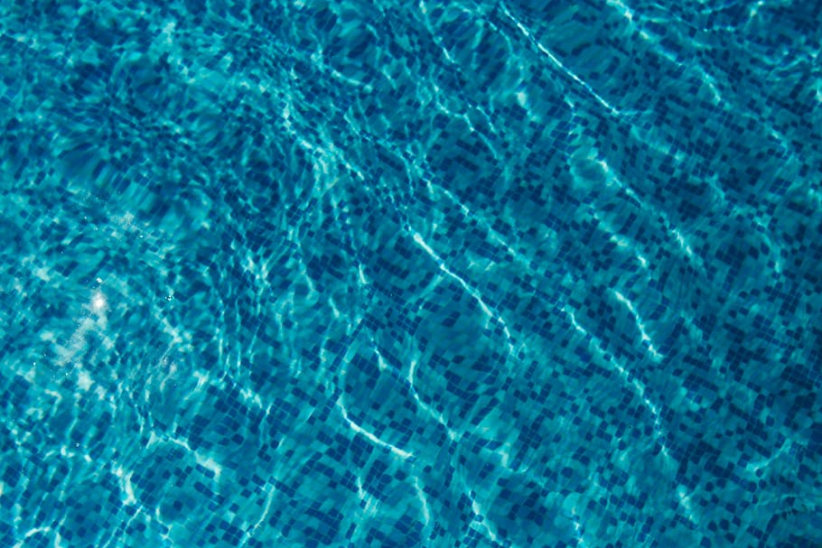 verano, agua, vacaciones, piscina, natación, agua azul, azul, rasgado, fotograma completo, fondos