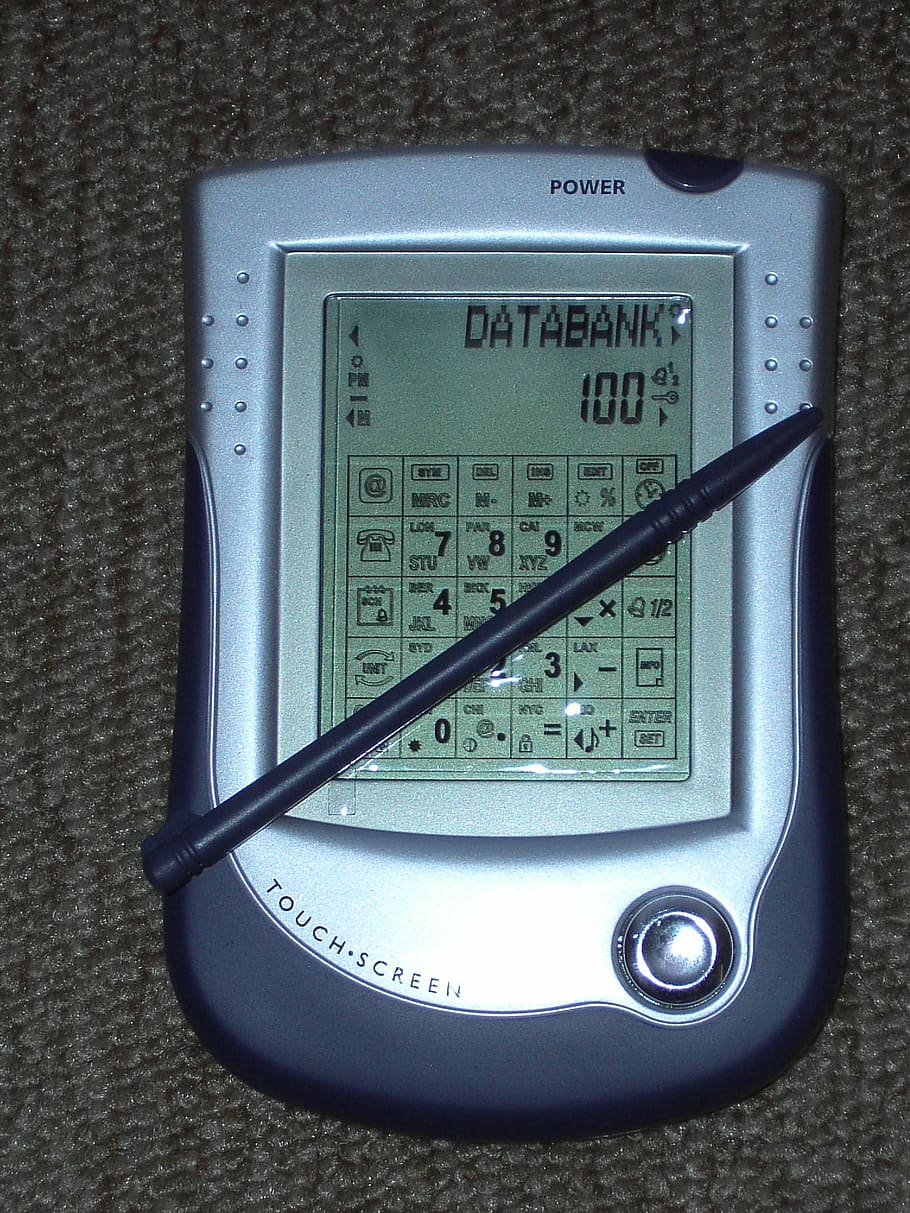 database, touch screen, electronic, multifunction, device, calculator, input, tap, computer, hardware