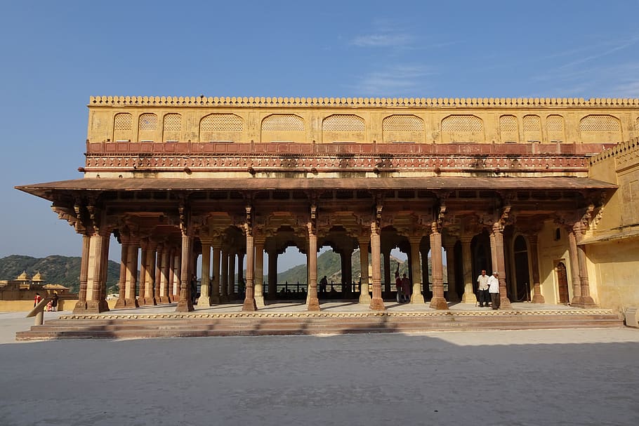 fort, amer, diwan-i-am, architecture, historical, building, sightseeing, rajput, mughal, attraction