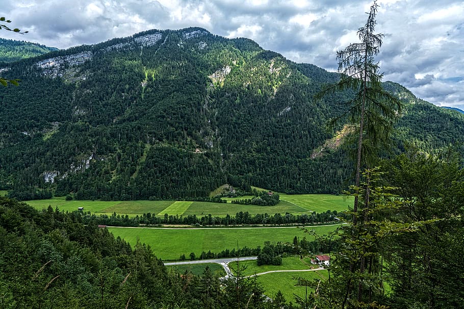 hagertal, kössen, tyrol, austria, nature, alpine, landscape, mountains, elsental, valley