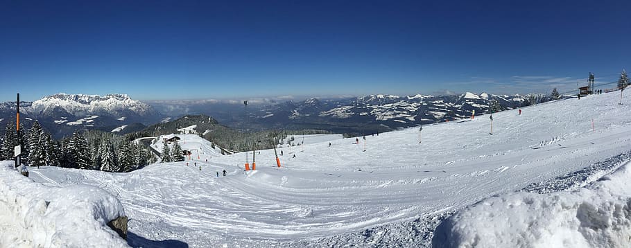Panorama, Winter, Snow, Ski, snow, ski, winter sports, mountain, sport, nature, skiing