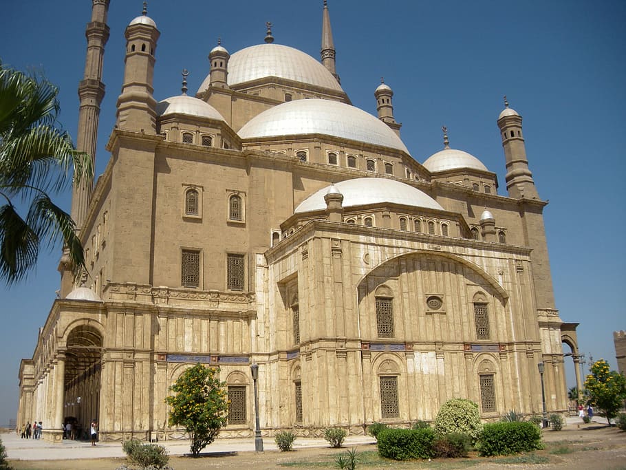 Gran mezquita, El Cairo, Egipto, ciudadela, fotos, santo, dominio público, religión, adoración, arquitectura