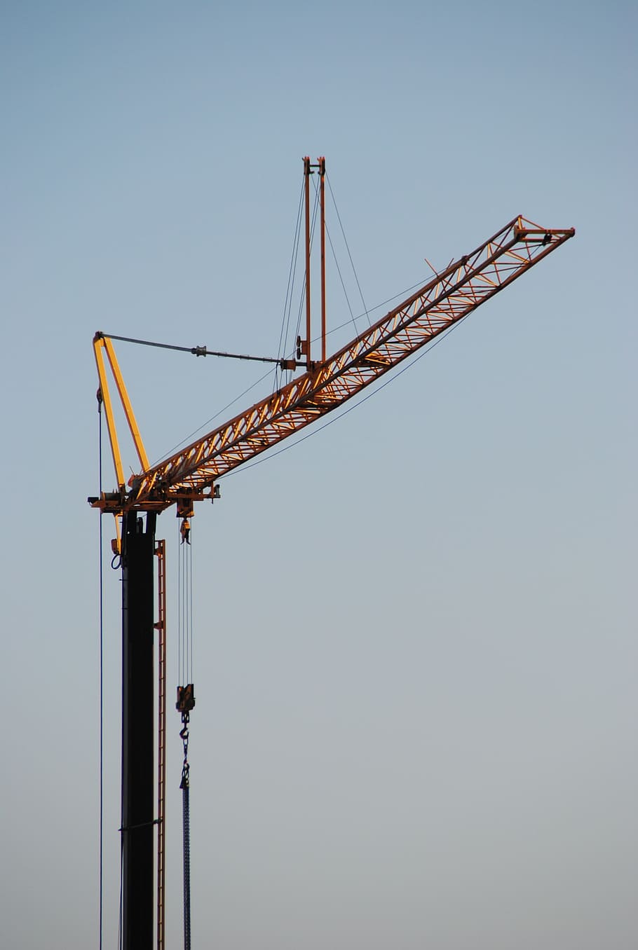 baukran, site, crane arm, build, crane, crane boom, boom, machinery, crane - construction machinery, construction site