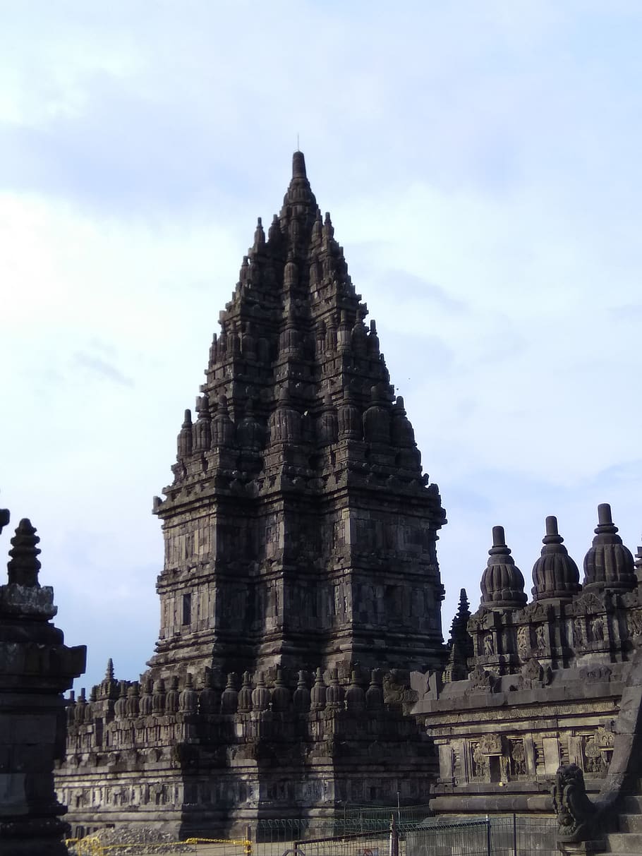 pedra, templo, prambanan, yogyakarta, turista, maravilhoso, arquitetura, estrutura construída, exterior do edifício, céu