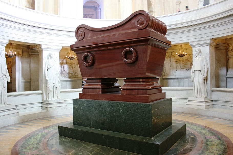 Tomb, Napoleon, Invalides, tomb of napoleon, marble, paris, architecture, staircase, architecture And Buildings, no People