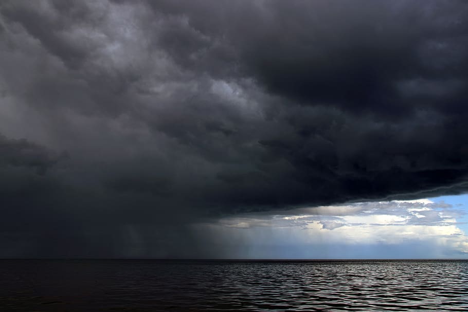 stormy skies, squall, rain, precipitate, atmosphere, meteorology, imposing, threatening, sky, weather