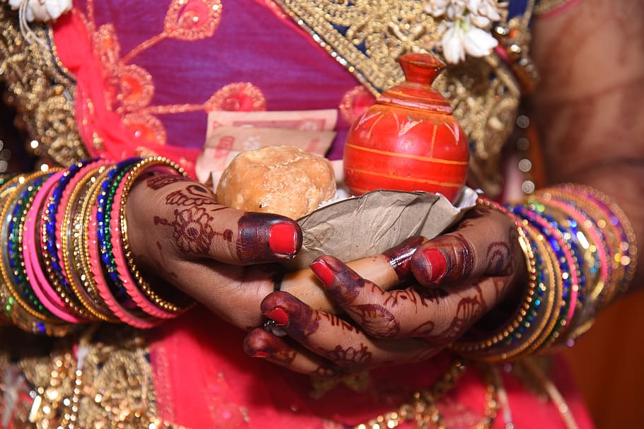 casamento, casamento indiano, noiva indiana, noiva, menhdi, noite de núpcias, dulhan, nupcial, feminino, índia