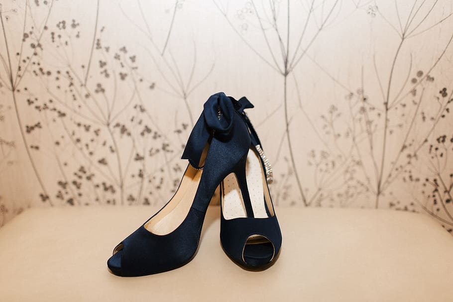 black, leather peep-toe stiletto sandals, shoes, wedding, elegance, heels, elegant, high, style, shoe