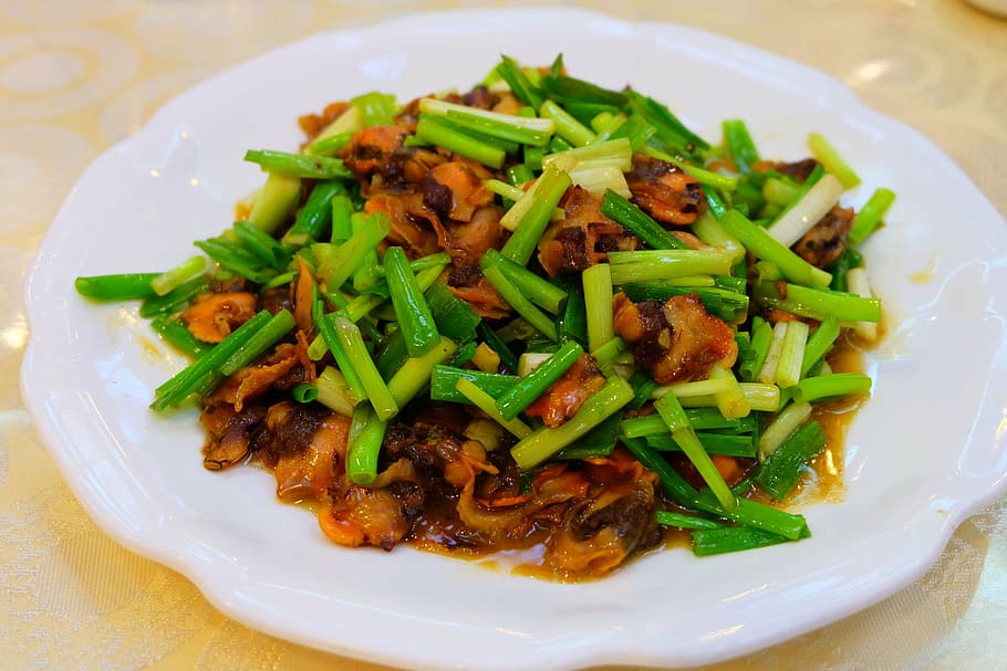 chinese, tianjin cuisine, light, food, ready-to-eat, food and drink, freshness, vegetable, close-up, plate