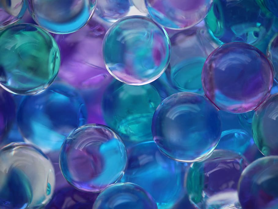 claro, lote de mármol de vidrio, vidrio, mármol, lote, círculo, colorido, azul, color, maru