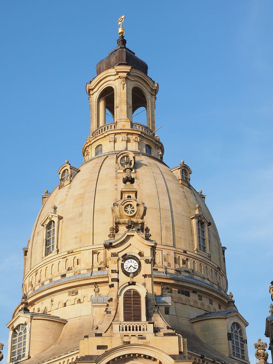 church dome, dome, dome building, frauenkirche, dresden, church of our lady, evangelical lutheran, church of the baroque, church, baroque