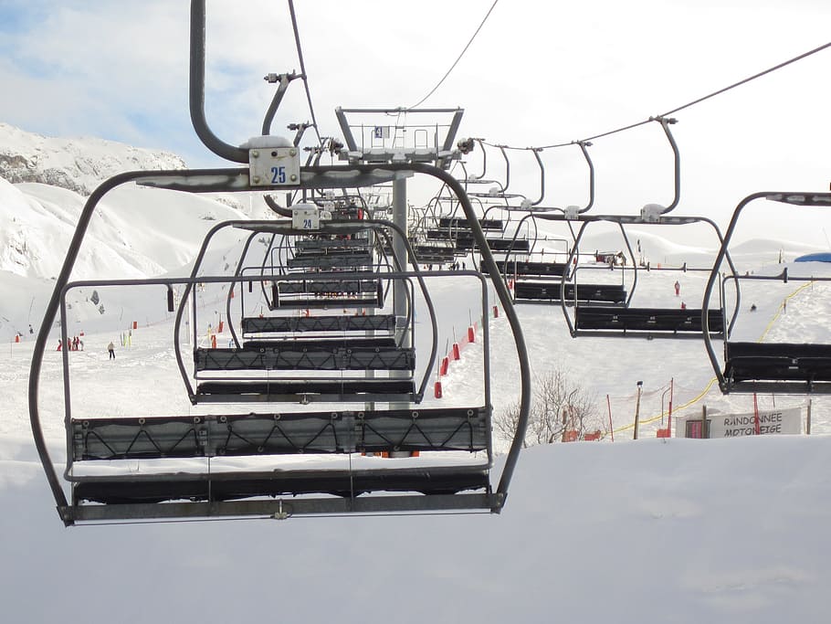 Cable, Chair, Chairlift, Cold, Lift, mountain, outdoors, resort, ride, season
