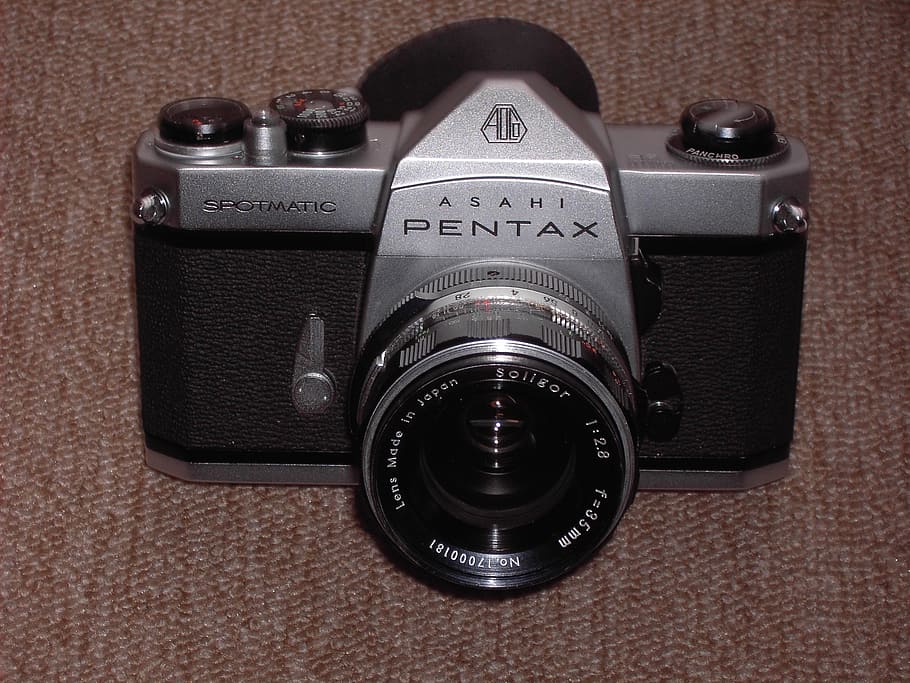 camera, pentax, old, slr, analog, photograph, technology, nastulgie, technical, photo camera