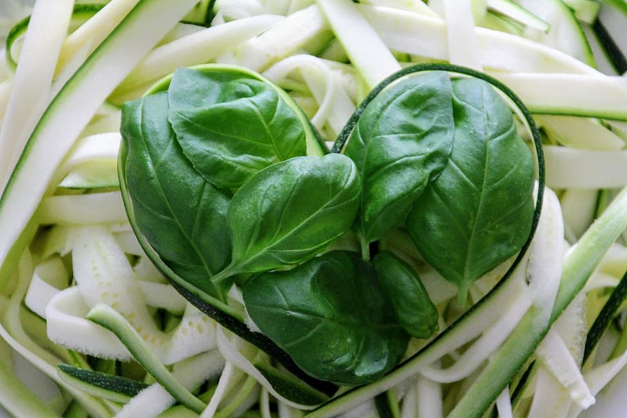 Zucchini, Lezat, Sehat, hijau, dapur, memasak, makanan, sayuran, jantung, makan