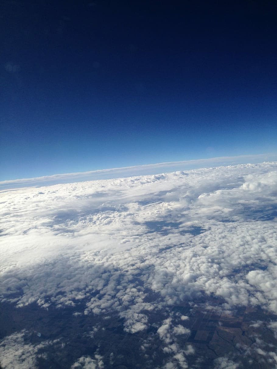 Atmosphere, Space, Ceu, Clouds, above the clouds, vision, cloud - sky, aerial view, sky, weather