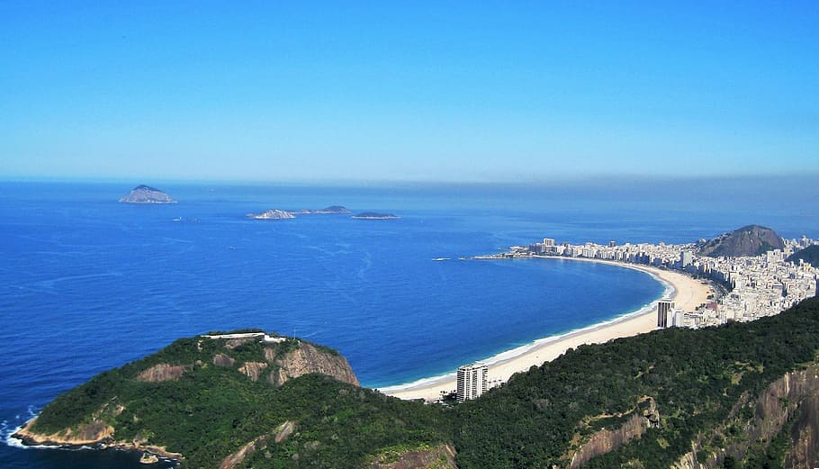 body, water, dayti8me, rio, view from sugarloaf, copacabana, stunning, overlooking copacabana, outlook, view