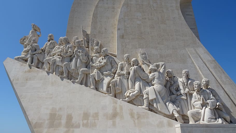 Monumento, turismo, conocido, arquitectura, famoso, personajes, la persona, histórico, Lisboa, escultura