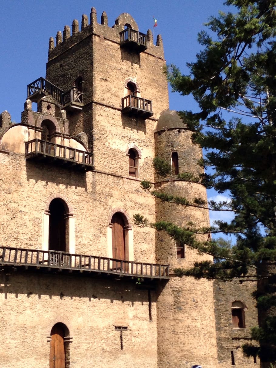 gondar, ethiopia, imperial palace, castle, gonder, holy city, culture, africa, ruler, domination seat