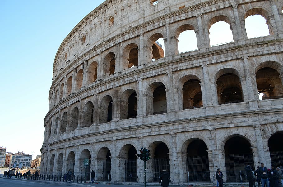 roma, italia, lugares de interés, coliseo, teatro, romanos, arco, historia, arquitectura, turismo